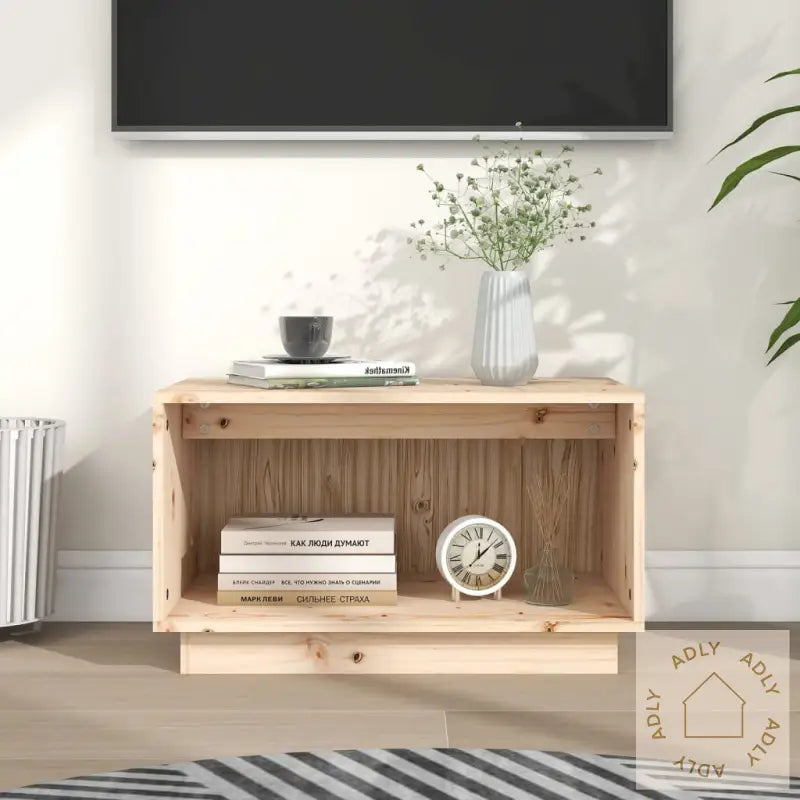 Tv-Benk 60X35X35 Cm Heltre Furu
