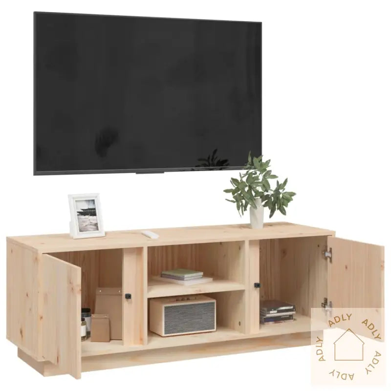 Tv-Benk 110X35X40,5 Cm Heltre Furu