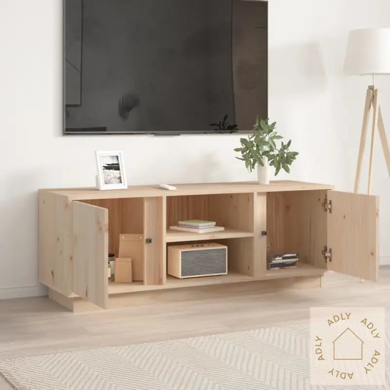 Tv-Benk 110X35X40,5 Cm Heltre Furu