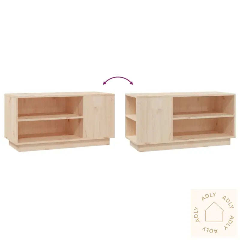 Tv-Benk 80X35X40,5 Cm Heltre Furu