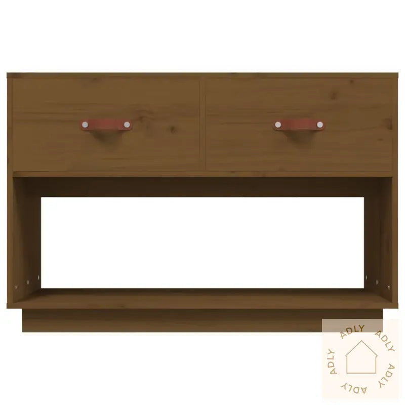 Tv-Benk Honningbrun 90X40X60 Cm Heltre Furu