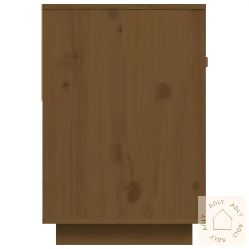 Tv-Benk Honningbrun 90X40X60 Cm Heltre Furu