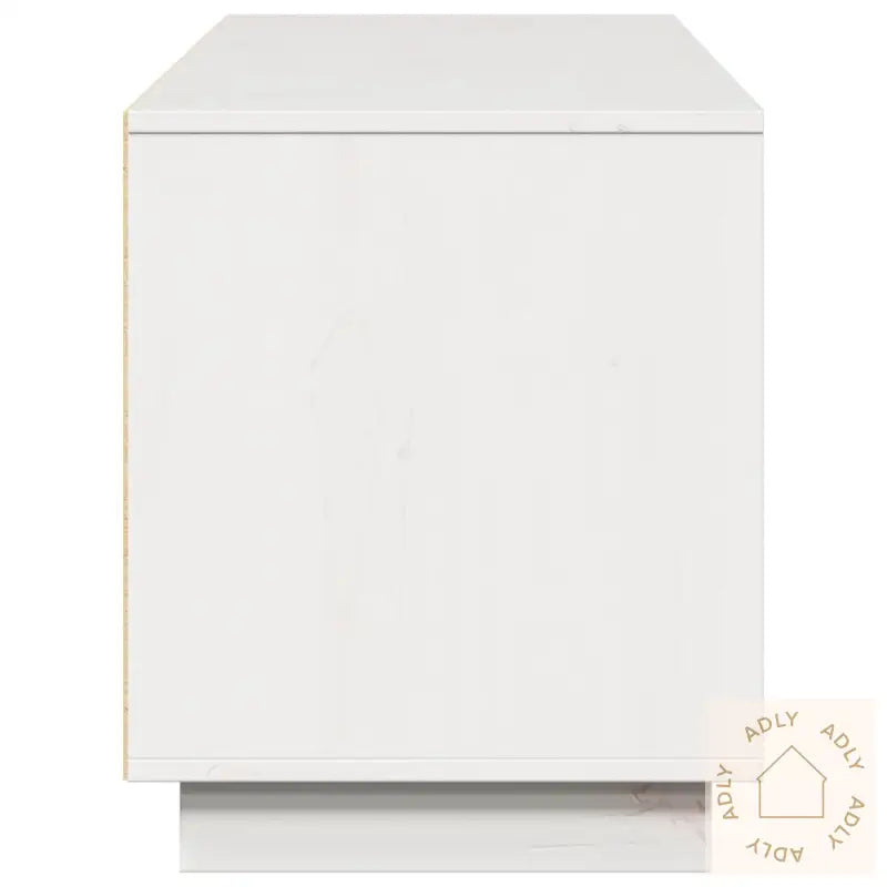 Tv-Benk Hvit 156X37X45 Cm Heltre Furu