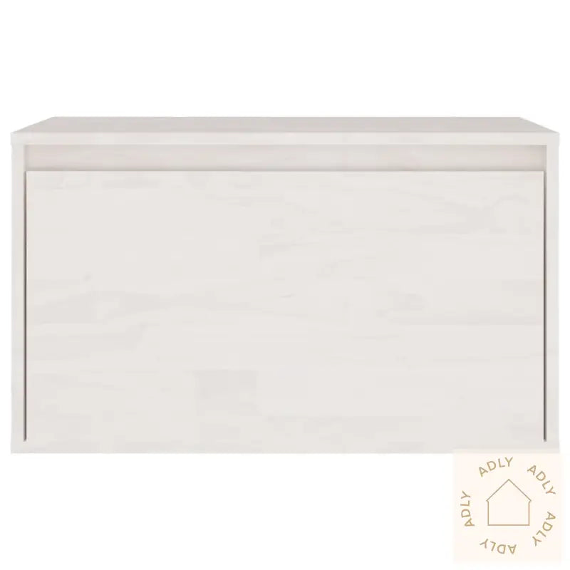 Tv-Benker 3 Stk Hvit Heltre Furu