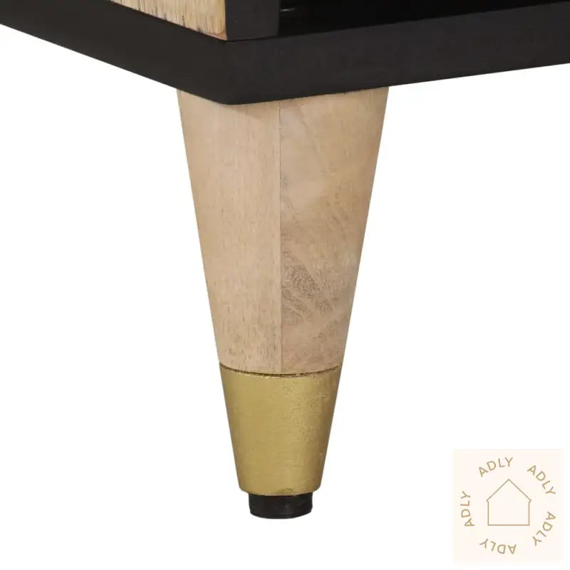 Tv-Benk 100X33X46 Cm Heltre Mango