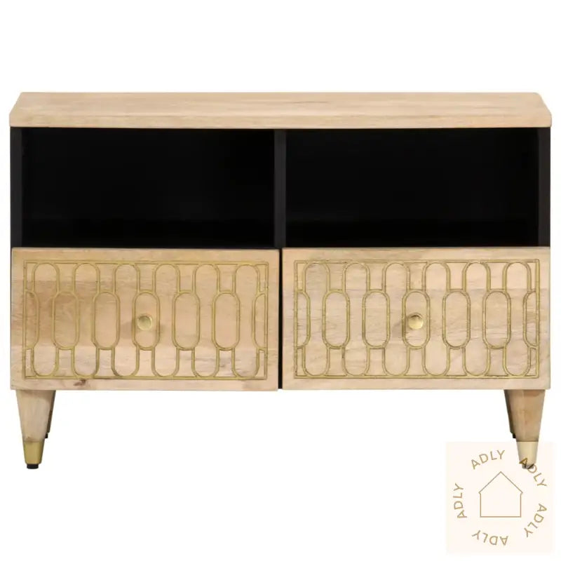 Tv-Benk 70X33X46 Cm Heltre Mango