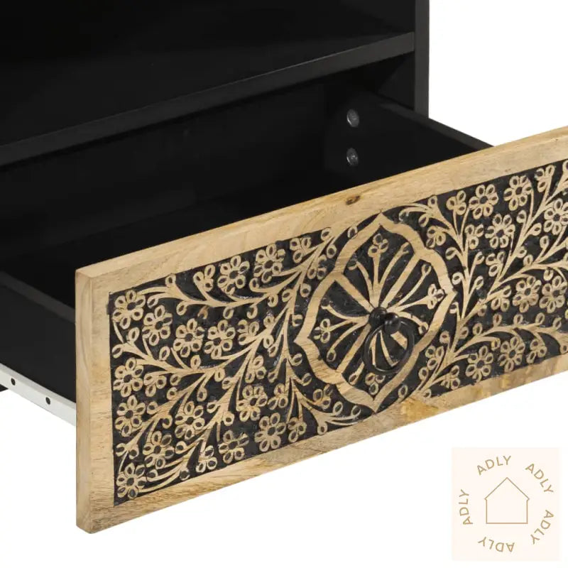 Tv-Benk 80X33X46 Cm Heltre Mango