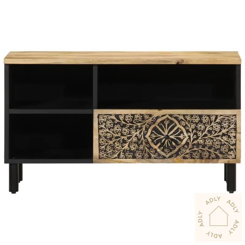 Tv-Benk 80X33X46 Cm Heltre Mango