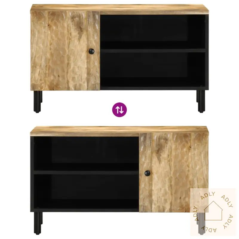 Tv-Benk 80X31X46 Cm Heltre Mango