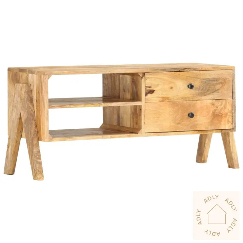 Tv-Benk 97X35X47 Cm Heltre Mango