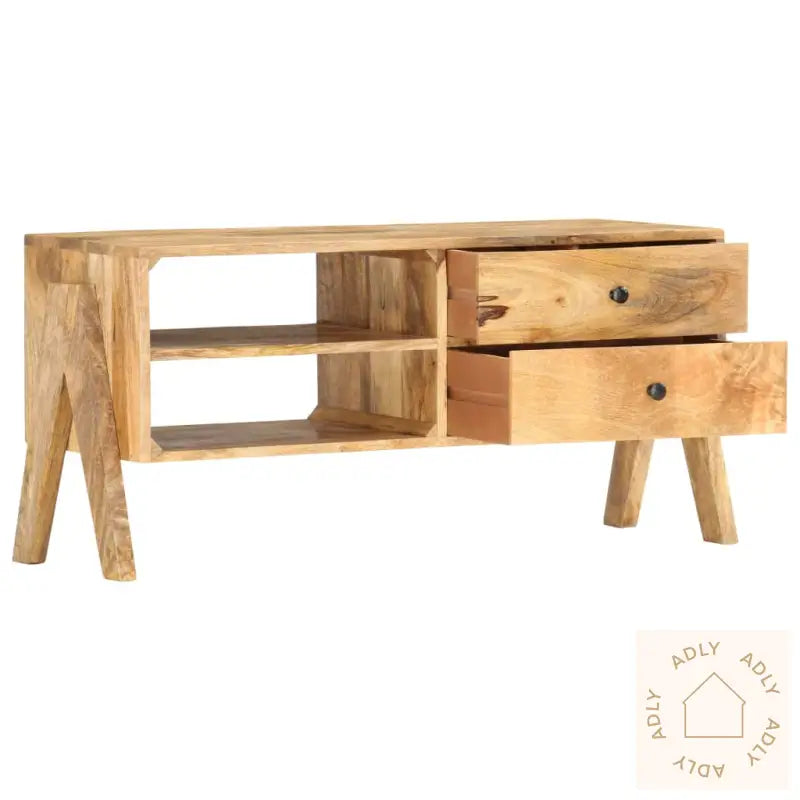 Tv-Benk 97X35X47 Cm Heltre Mango
