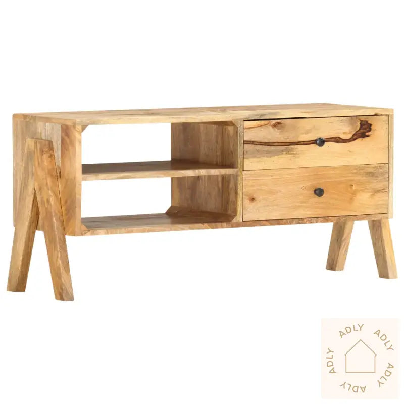 Tv-Benk 97X35X47 Cm Heltre Mango