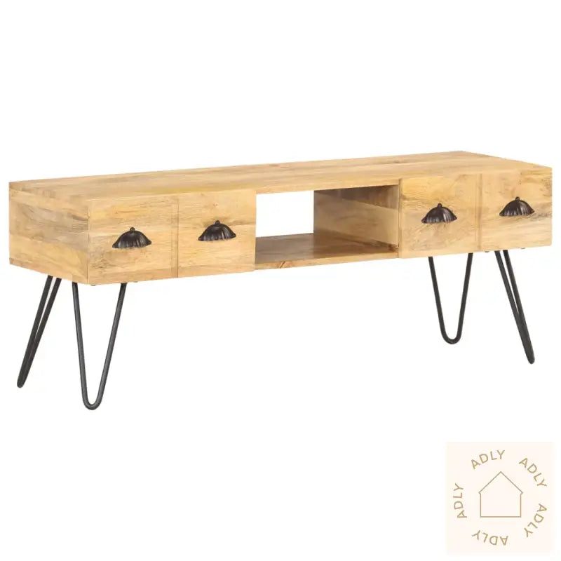 Tv-Benk 120X35X45 Cm Heltre Mango