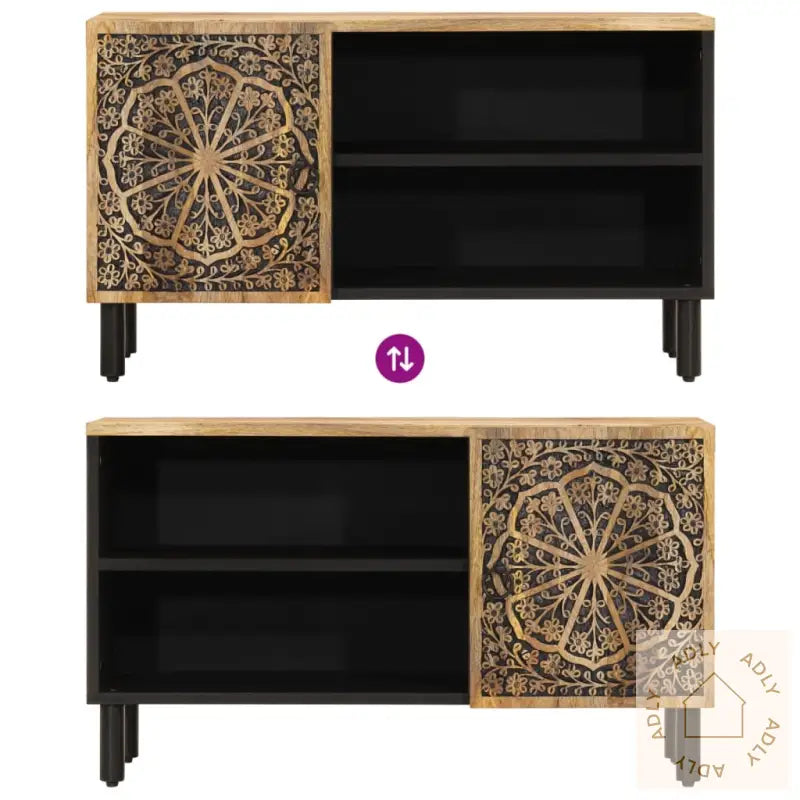 Tv-Benk 80X31X46 Cm Heltre Mango