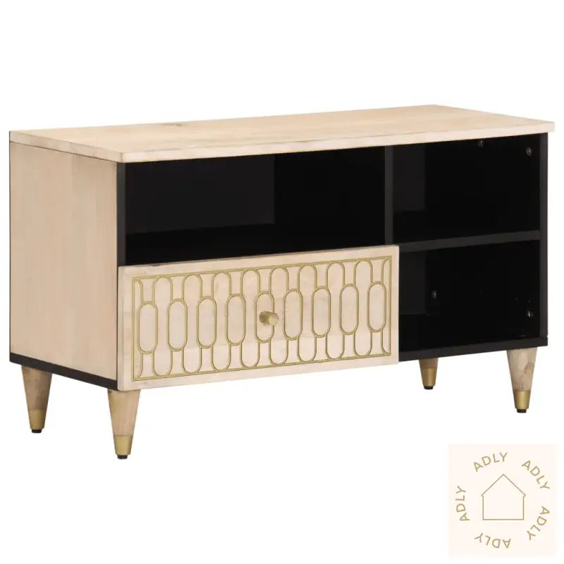 Tv-Benk 80X33X46 Cm Heltre Mango