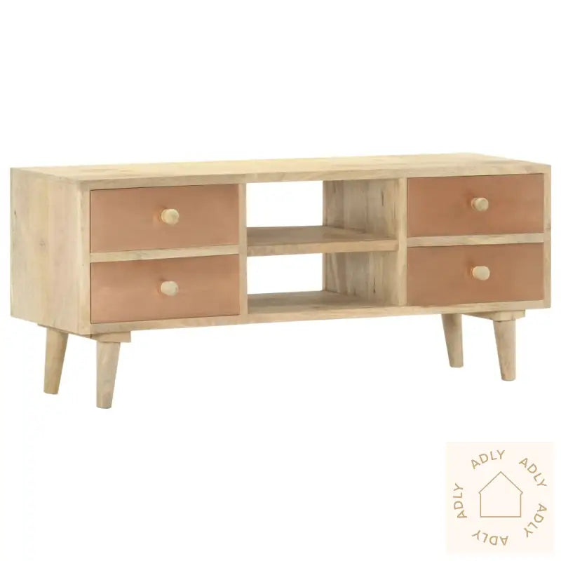 Tv-Benk 110X30X45 Cm Heltre Mango