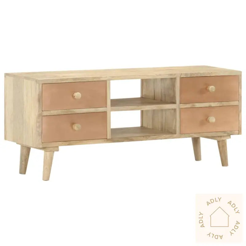 Tv-Benk 110X30X45 Cm Heltre Mango