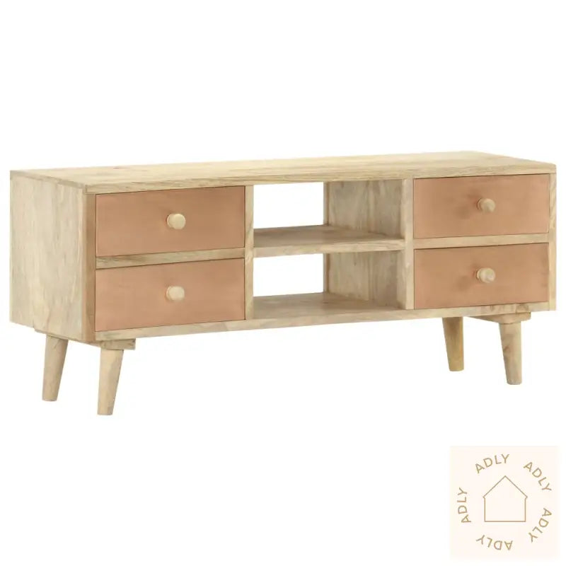 Tv-Benk 110X30X45 Cm Heltre Mango