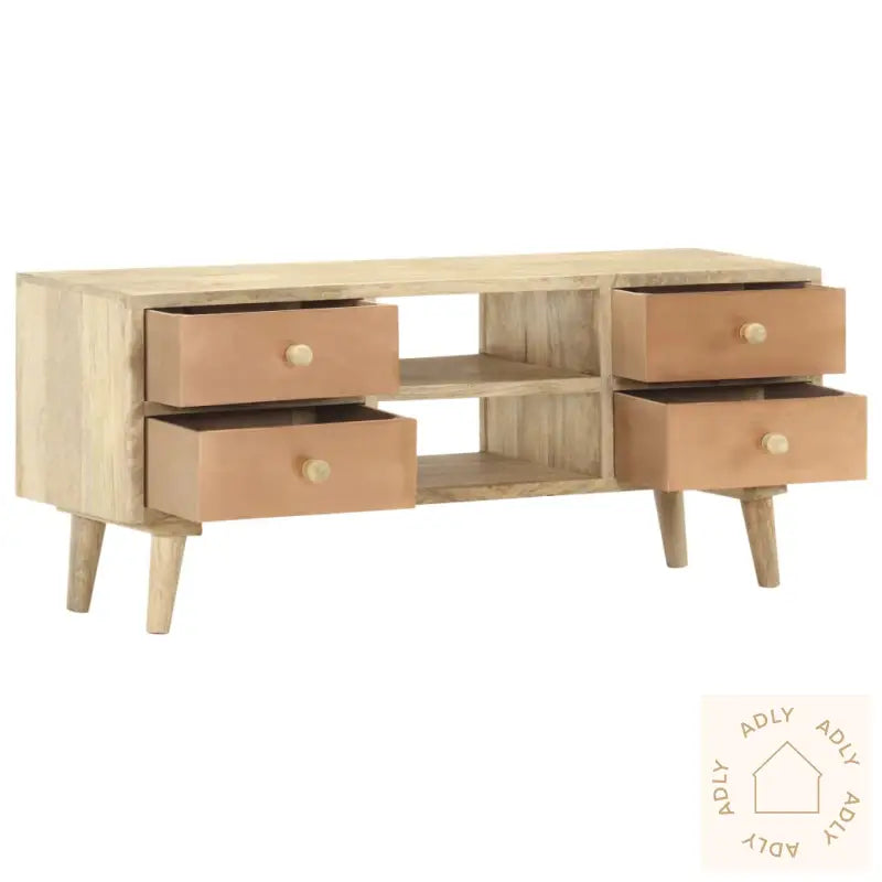 Tv-Benk 110X30X45 Cm Heltre Mango