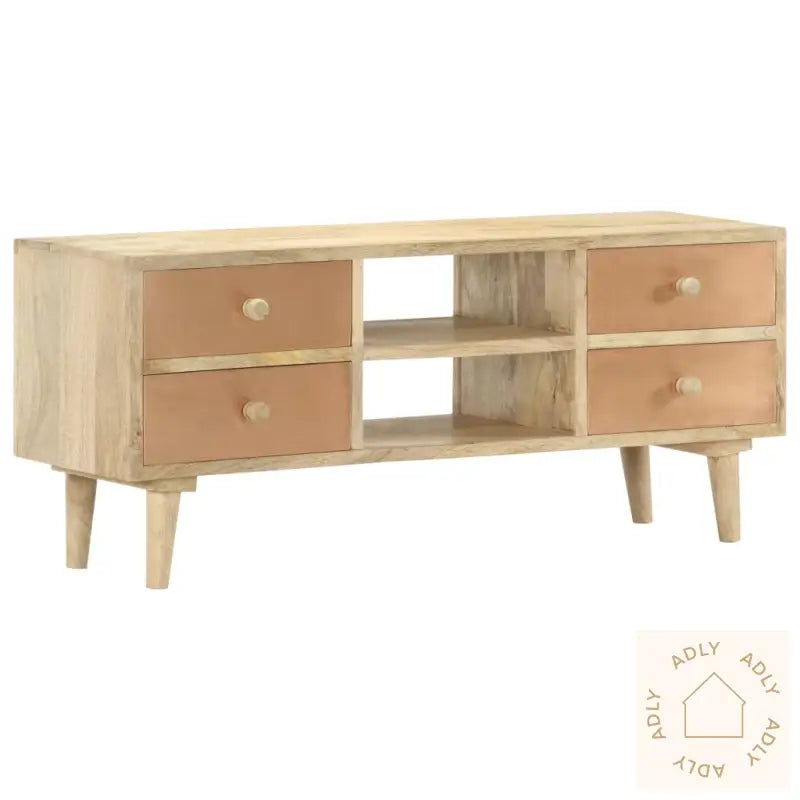 Tv-Benk 110X30X45 Cm Heltre Mango