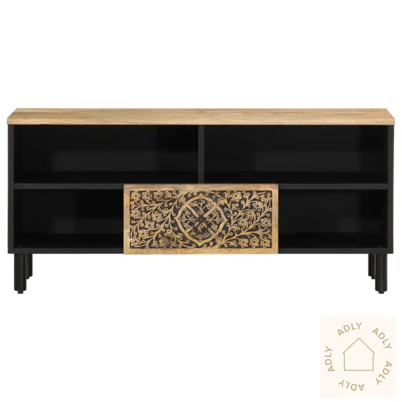 Tv-Benk 100X33X46 Cm Heltre Mango