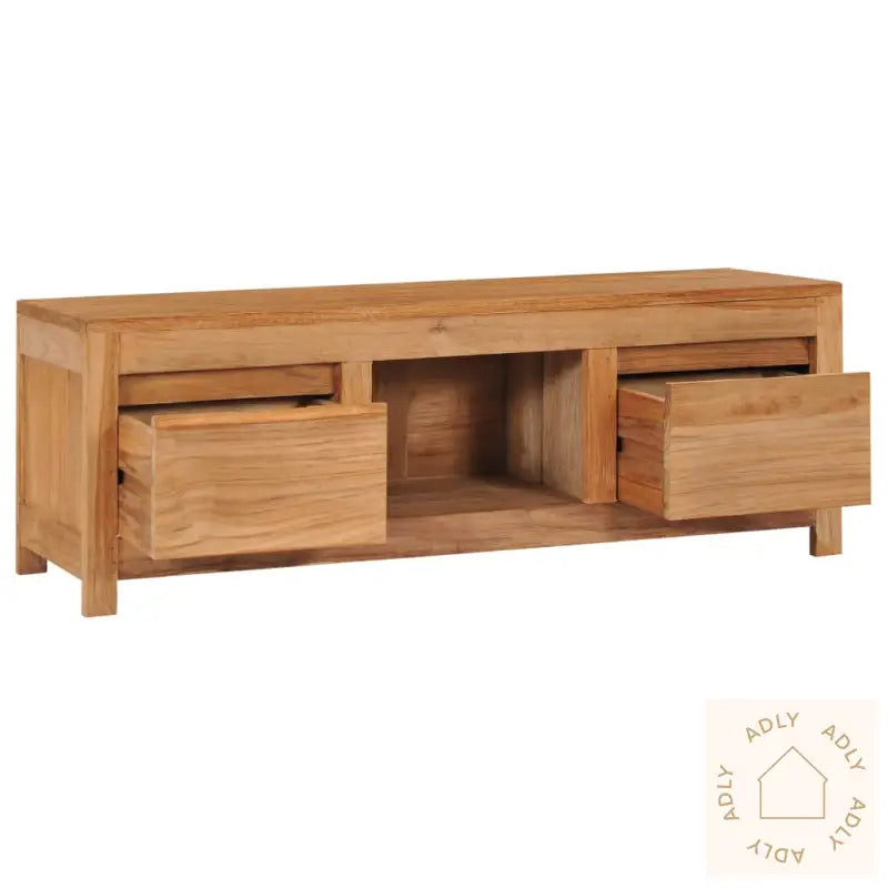 Tv-Benk 100X30X35 Cm Heltre Teak