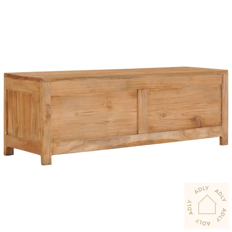 Tv-Benk 100X30X35 Cm Heltre Teak