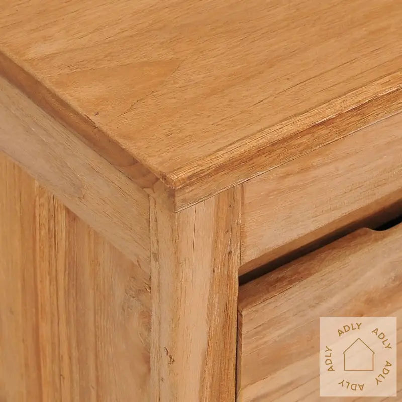 Tv-Benk 100X30X35 Cm Heltre Teak