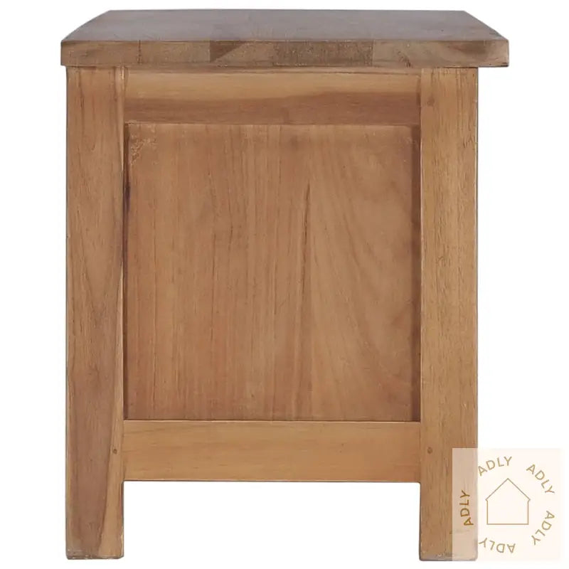 Tv-Benk 90X30X35 Cm Heltre Teak