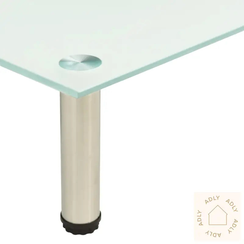 Tv-Benk Frostet 60X35X17 Cm Herdet Glass