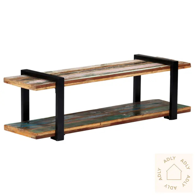 Tv-Benk 130X40X40 Cm Gjenvunnet Heltre