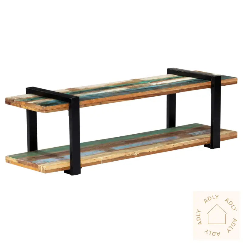 Tv-Benk 130X40X40 Cm Gjenvunnet Heltre