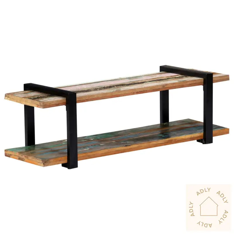 Tv-Benk 130X40X40 Cm Gjenvunnet Heltre