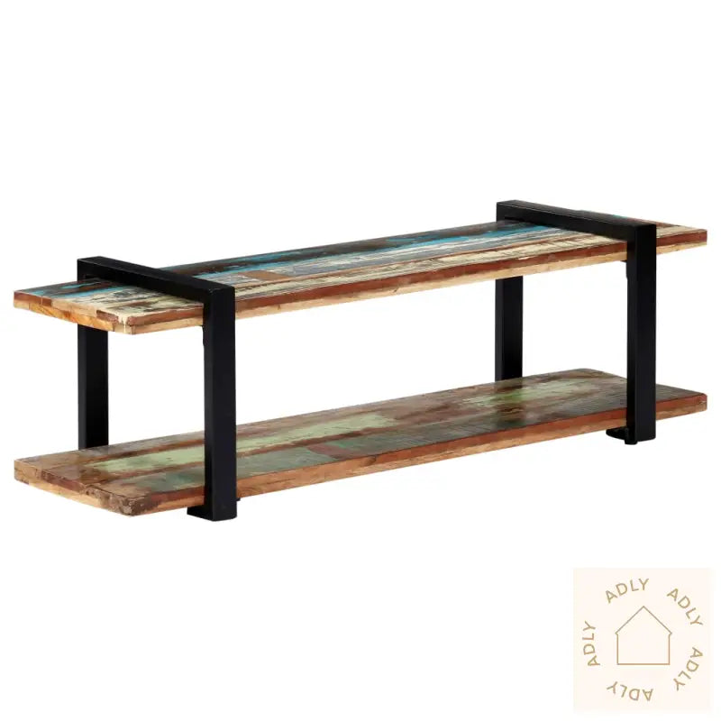 Tv-Benk 130X40X40 Cm Gjenvunnet Heltre