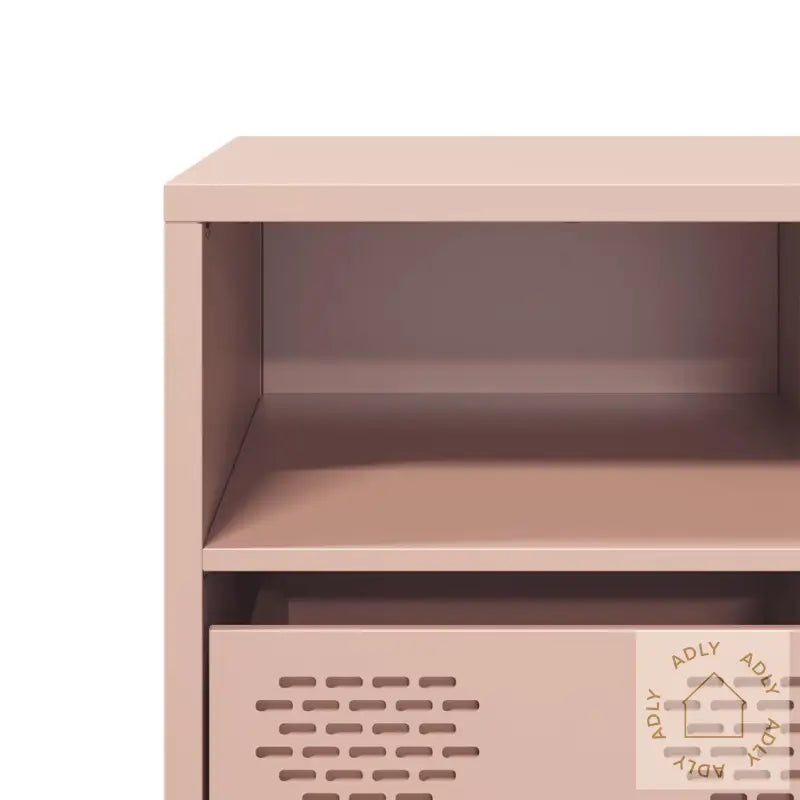 Tv-Benk Rosa 135X39X43,5 Cm Kaldvalset Stål