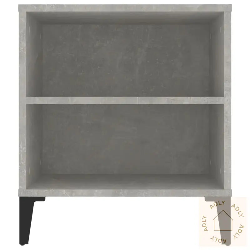 Tv-Benk Betonggrå 102X44,5X50 Cm Konstruert Tre