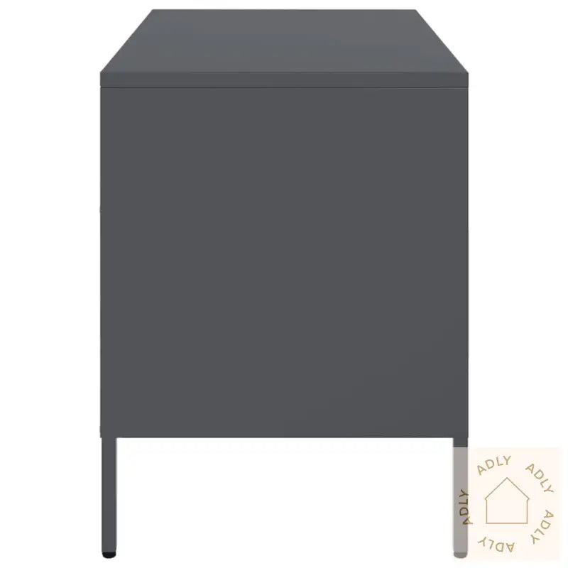 Tv-Benk Antrasitt 68X39X50,5 Cm Stål