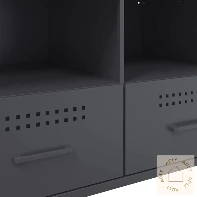 Tv-Benk Antrasitt 68X39X50,5 Cm Stål