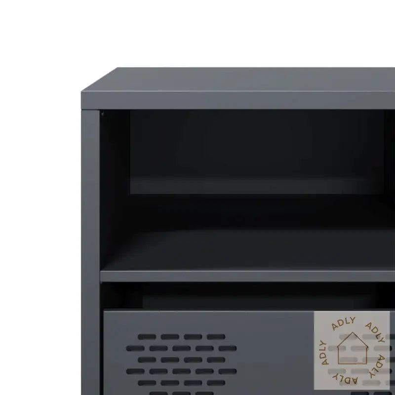 Tv-Benk Antrasitt 135X39X43,5 Cm Kaldvalset Stål