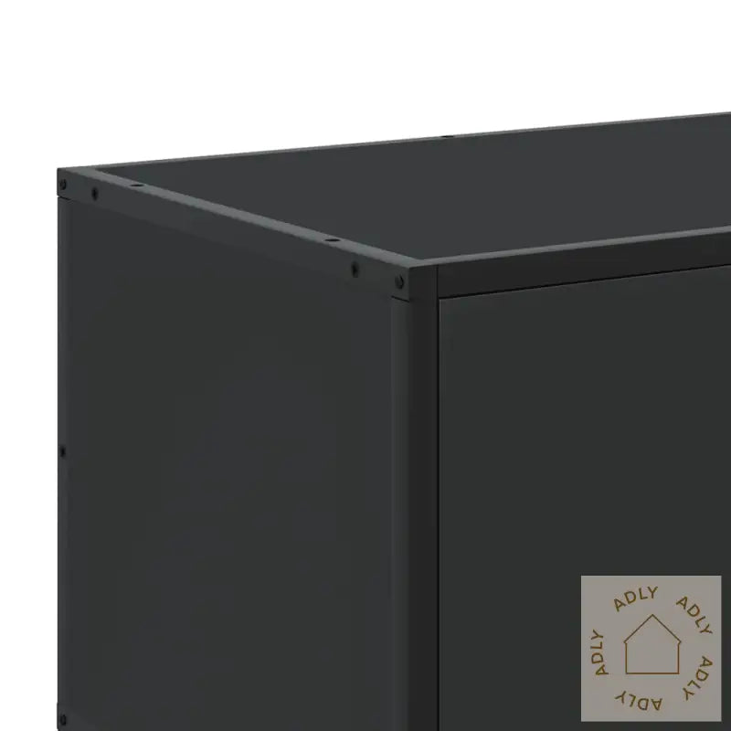 Tv-Benk Svart 120X35X41 Cm Konstruert Tre Og Metall