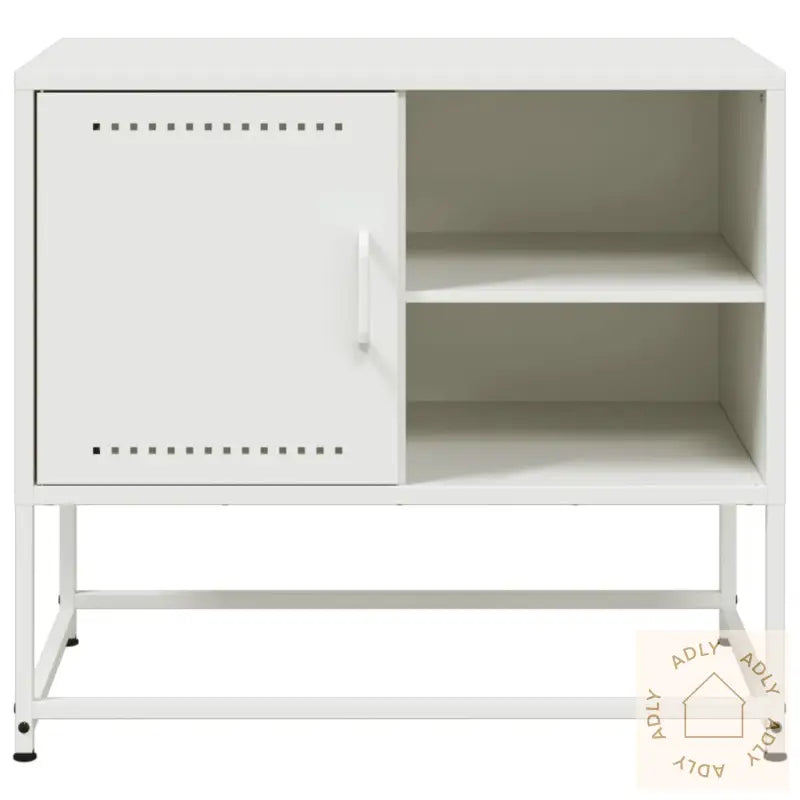 Tv-Benk Olivengrønn 100,5X39X60,5 Cm Stål