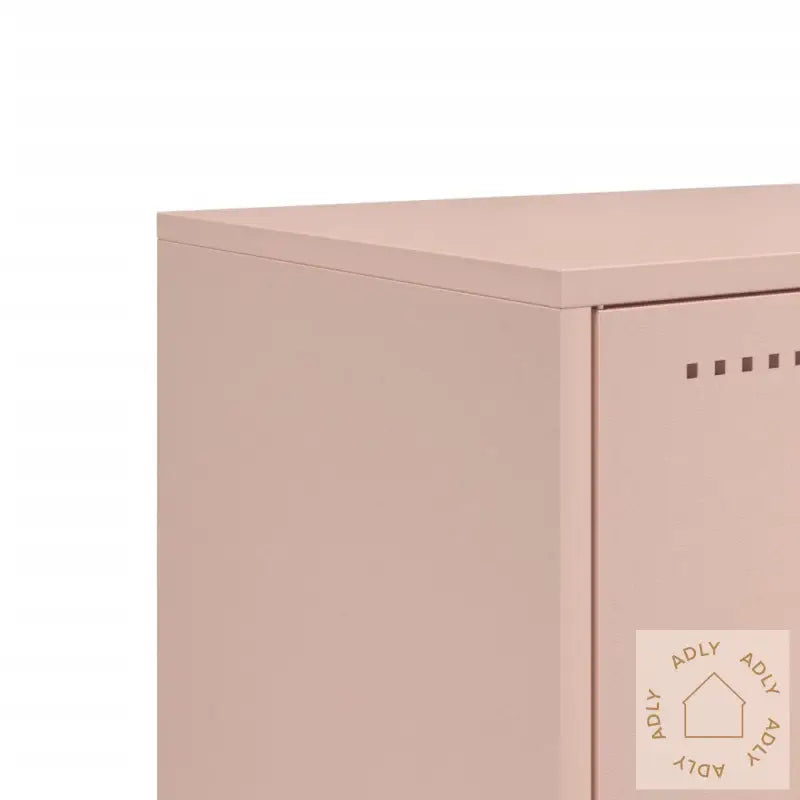 Tv-Benk Rosa 100,5X39X60,5 Cm Stål
