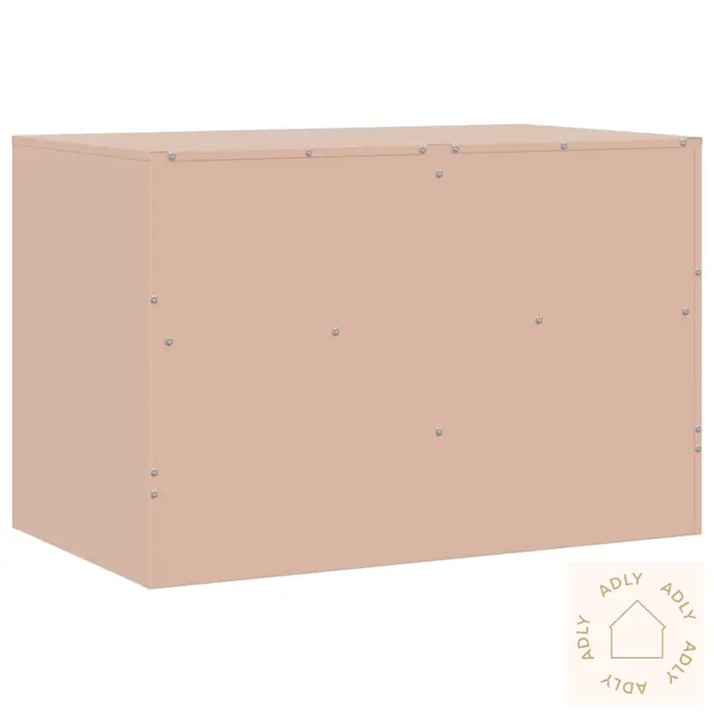 Tv-Benk Rosa 67X39X44 Cm Stål