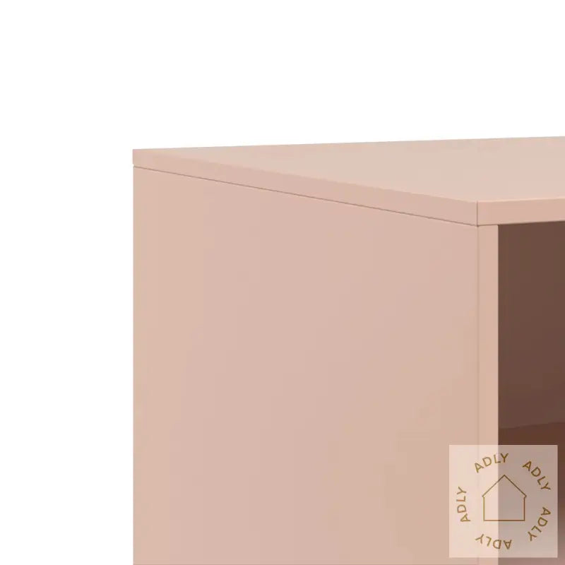 Tv-Benk Rosa 67X39X44 Cm Stål