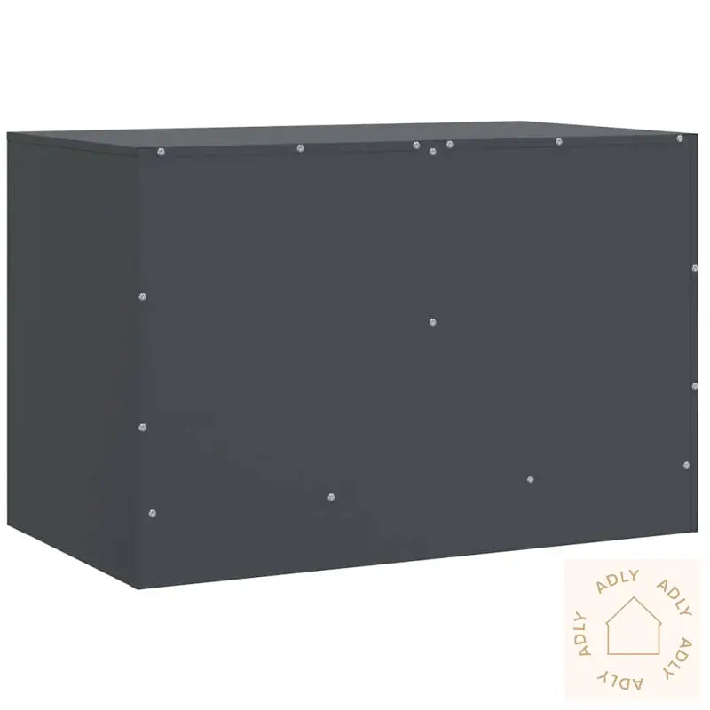Tv-Benk Antrasitt 67X39X44 Cm Stål