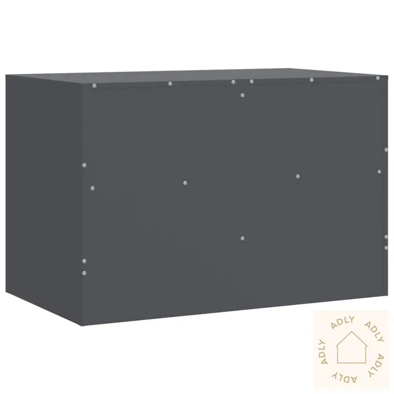Tv-Benk Antrasitt 67X39X44 Cm Stål