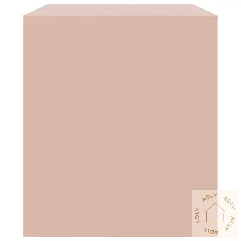Tv-Benk Rosa 67X39X44 Cm Stål