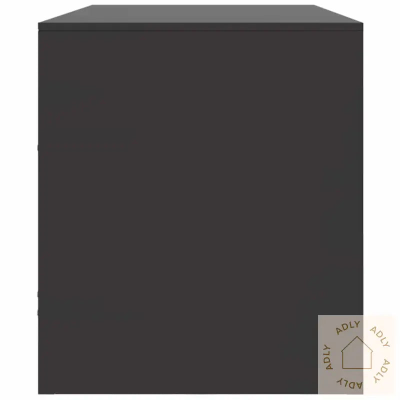 Tv-Benk Svart 99X39X44 Cm Stål