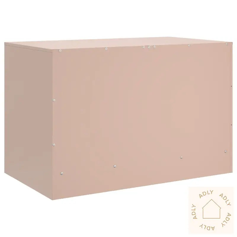 Tv-Benk Rosa 67X39X44 Cm Stål