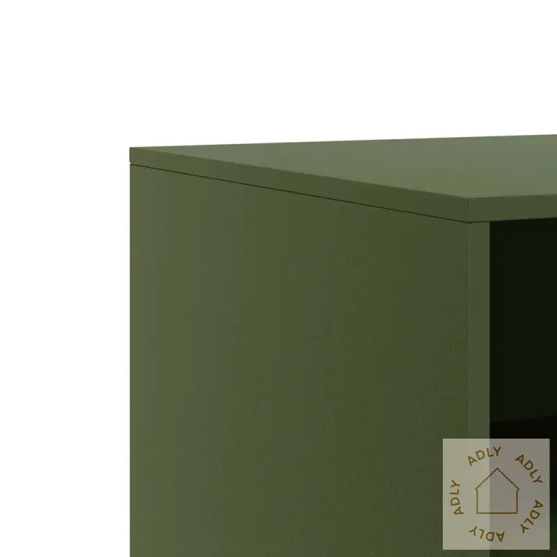 Tv-Benker 2 Stk Olivengrønn 67X39X44 Cm Stål